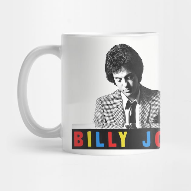 Billy Joel / Retro Style Fan Design by DankFutura